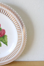 American Atlier At Home Christmas Floral 5429 Plate | 8"