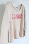 Urban Outfitters Marled Reunited Clothing "Summer" Knit Sweater | XL