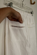 NEW Rhythm White Macy Scalloped Pants | 2