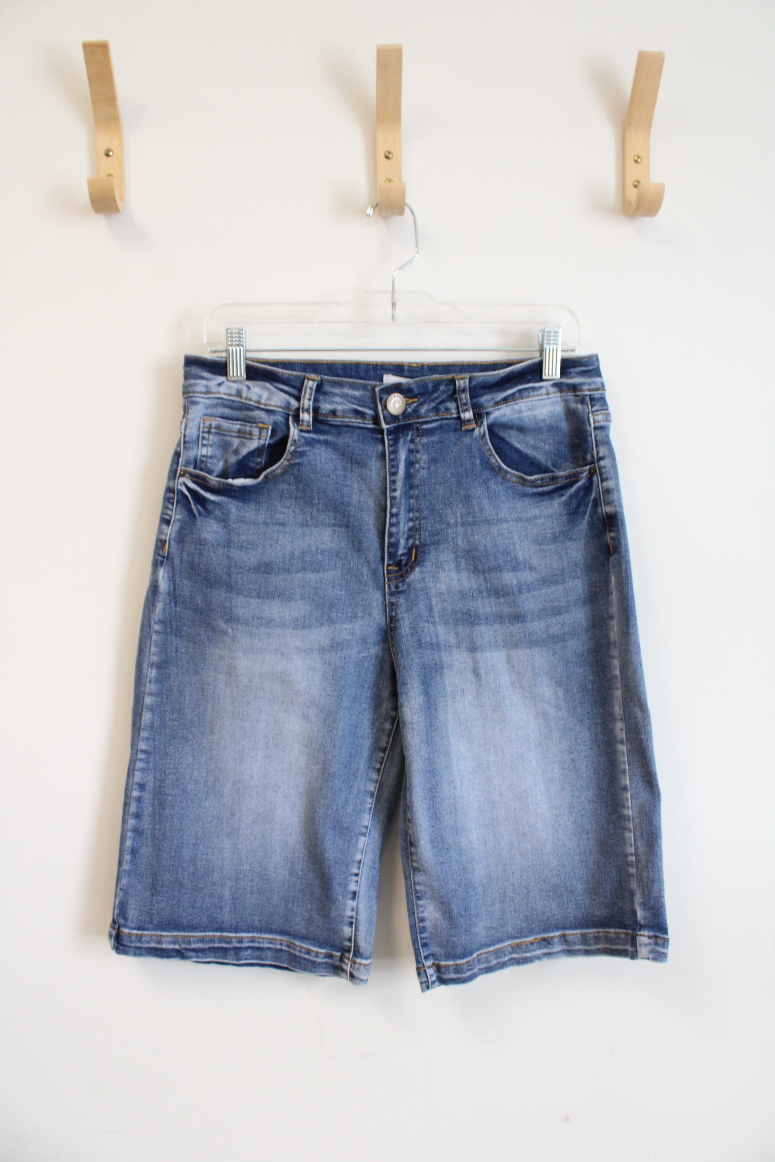 Oak & Poppy Long Denim Shorts | 10P