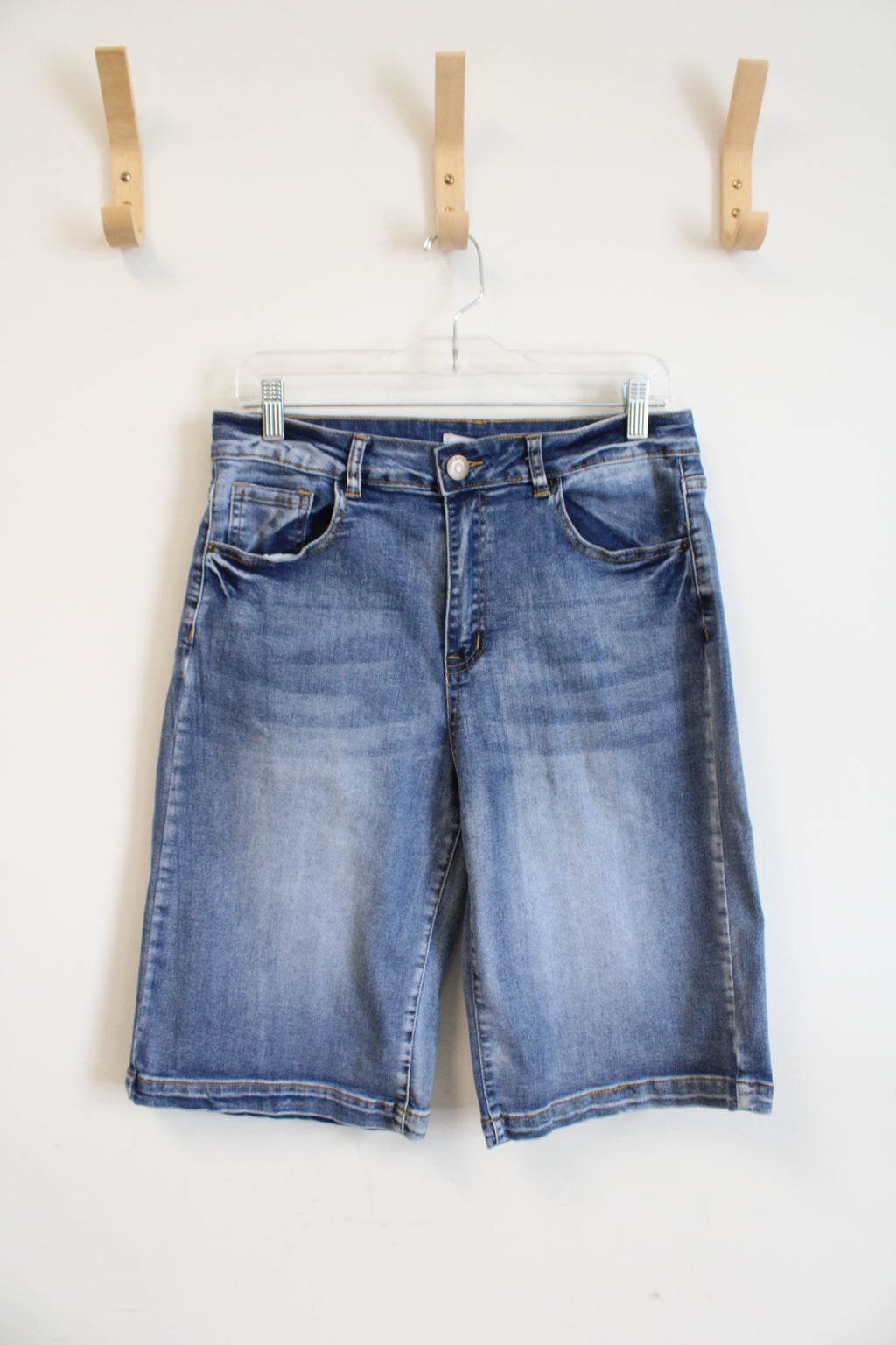 Oak & Poppy Long Denim Shorts | 10P