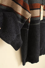 NEW Alexander Julian Fleece Knit Quarter Zip Pullover Sweater | L