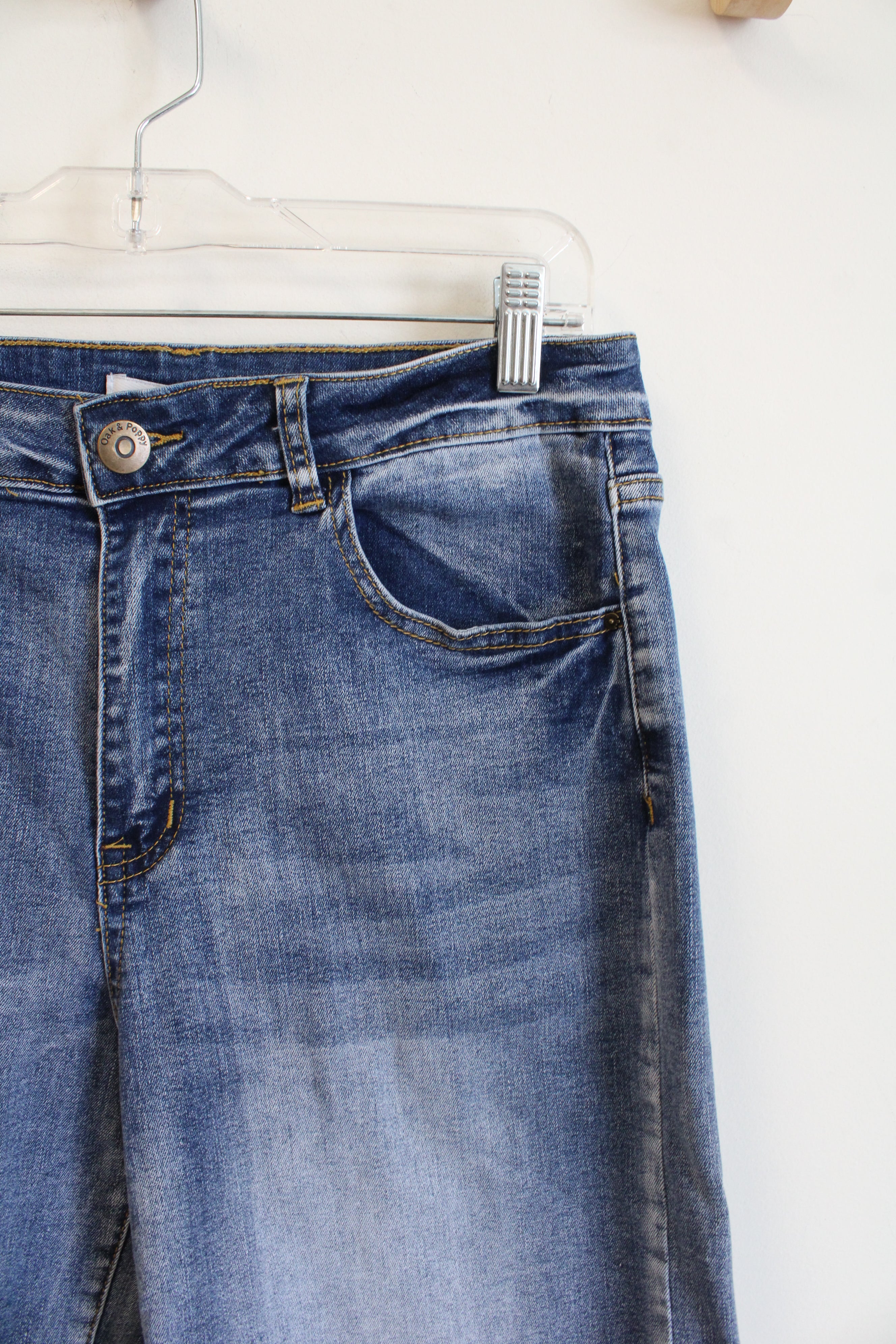 Oak & Poppy Long Denim Shorts | 10P