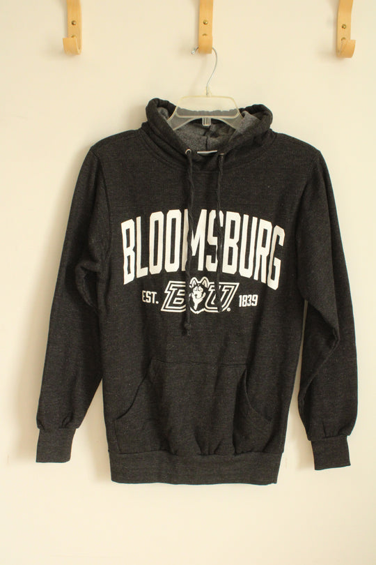MV Sport Bloomsburg Gray Hooded Sweatshirt | XS