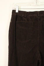 Ruby Rd. Brown Corduroy Straight leg Pants | 6
