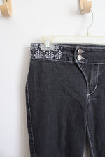 Kancan Embroidered Gray Pants | 9