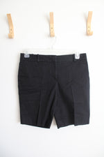 Talbots Black Chino Shorts | 8 Petite