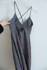 Windsor Gray Shimmer Mini Dress | S