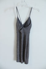 Windsor Gray Shimmer Mini Dress | S