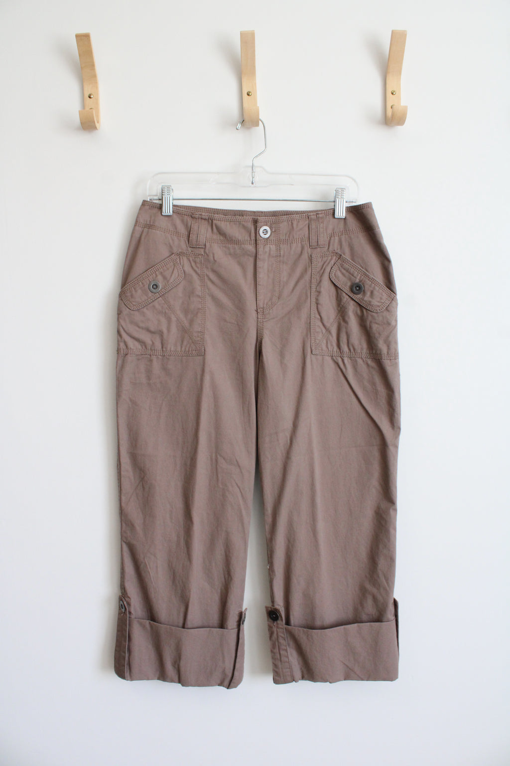 Sonoma Brown Capri Pants | 8