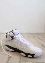 Nike Air Jordan 6 Rings Reverse Oreo Basketball Sneakers | Size 9.5