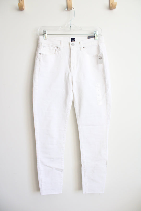 NEW Gap True Skinny Ankle White Jeans | 4/27