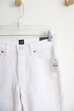 NEW Gap True Skinny Ankle White Jeans | 4/27