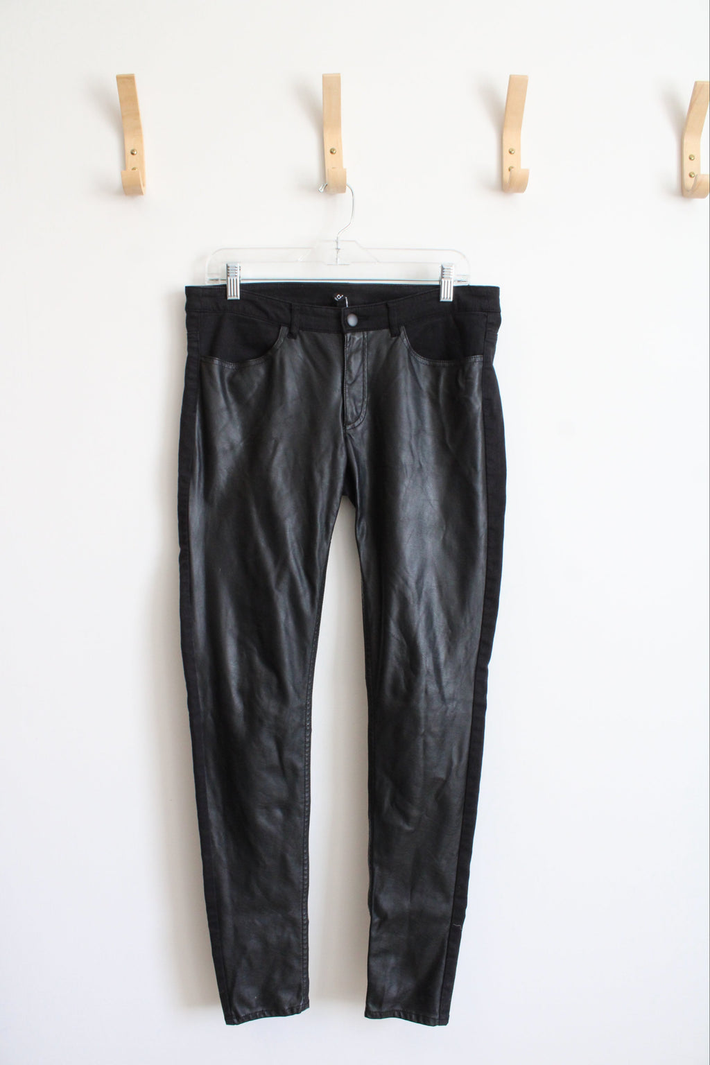 Divided Faux Leather Pants | 12