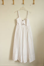 NEW Banana Republic White Spaghetti Strap Dress with Keyhole | 8