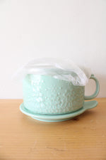 Temptations Mint Green Christmas Tree Mug Meal Set