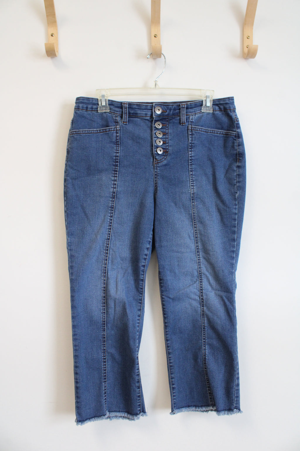 Style & Co. Crop Flare Capri Jeans | 12P