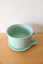 Temptations Mint Green Christmas Tree Mug Meal Set