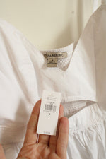NEW Banana Republic White Spaghetti Strap Dress with Keyhole | 8