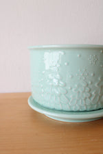 Temptations Mint Green Christmas Tree Mug Meal Set