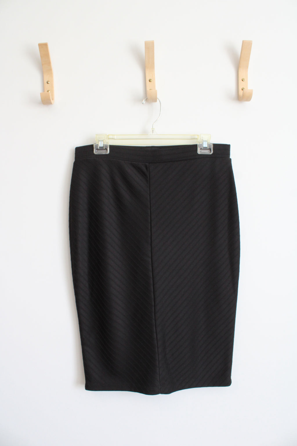 Apt. 9 Textured Black Skirt | M