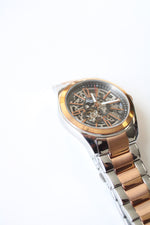 Kenneth Cole Stainless Steel Water Resistant Two-Toned Analog Watch