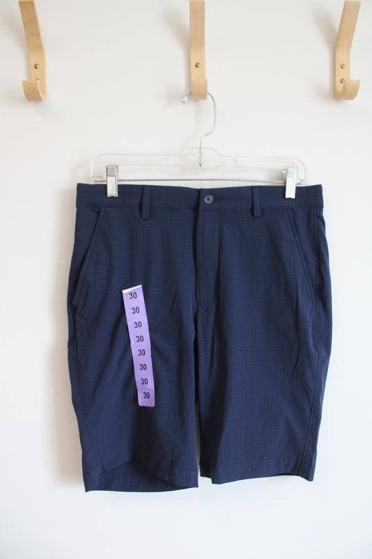 NEW Greg Norman Stretch Navy Shorts | 30