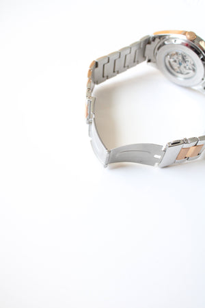 Kenneth Cole Stainless Steel Water Resistant Two-Toned Analog Watch