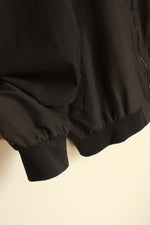 Amati Black Zip Front Bomber Jacket | XL