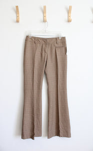 green emerald velvet dress New H&M Brown Checkered Flare Dress Pants