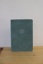 Earthen Teal LeatherTouch Personal Size Giant Print Christian Standard Bible