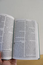 Earthen Teal LeatherTouch Personal Size Giant Print Christian Standard Bible