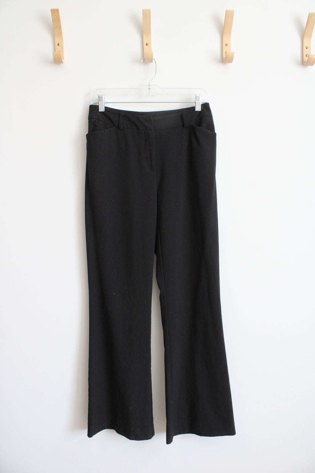 George Stretch Black Dress Pants | 8