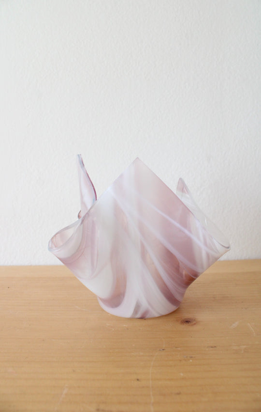 Vintage Purple Swirl Decorative Bowl