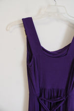 Ann Taylor Purple Knit Maxi Dress | XS