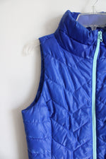 SO Cobalt Blue Perfect Puffer Vest | M