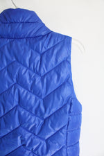 SO Cobalt Blue Perfect Puffer Vest | M
