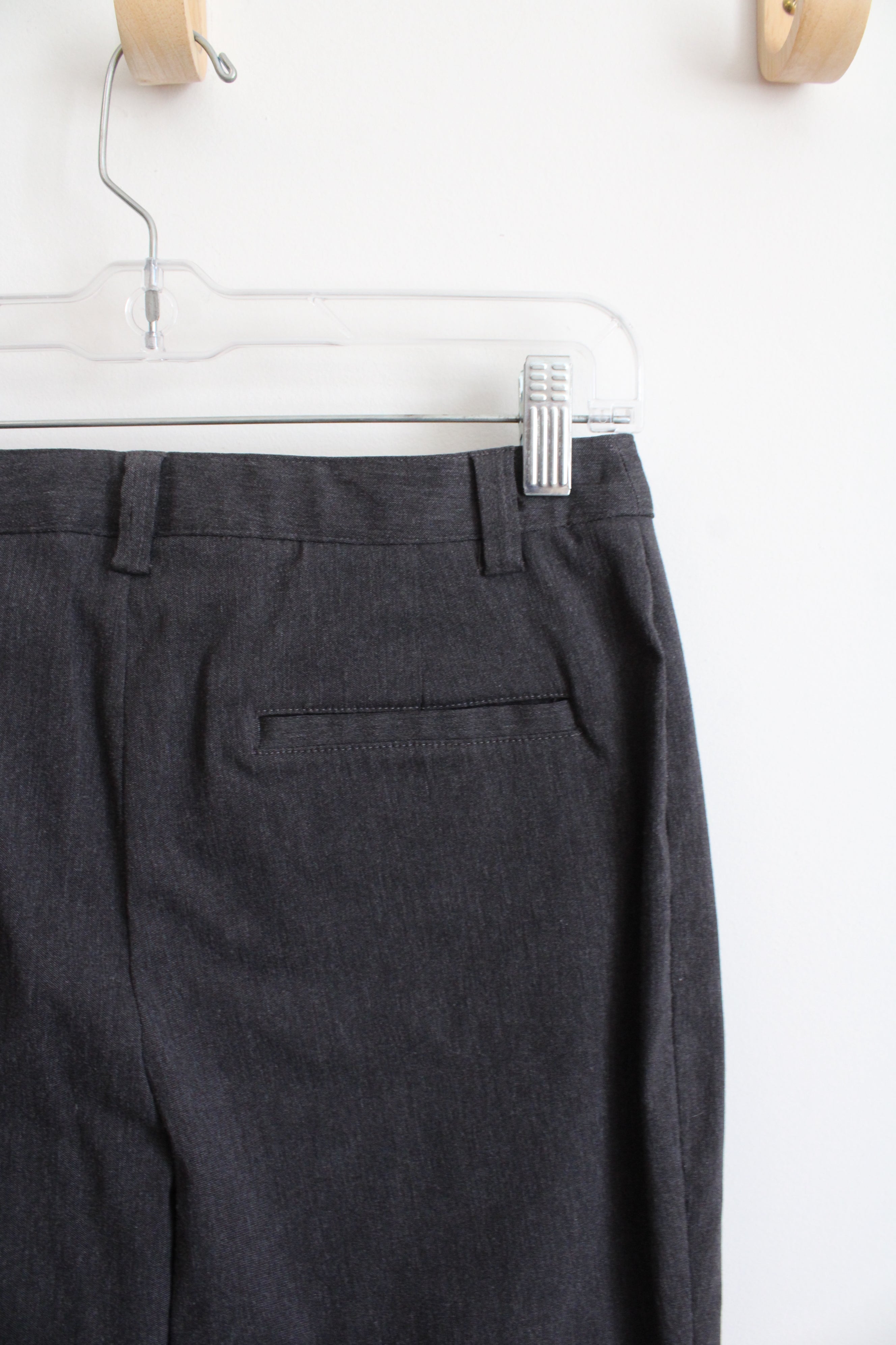 express grey dress pants Relaxed Gray Stretch Suit Pant