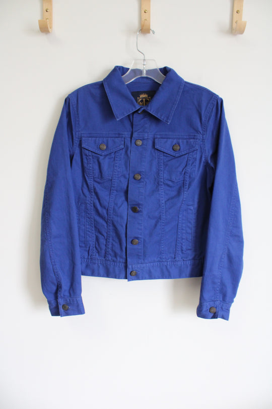 Talbots Royal Blue Denim Jacket | S