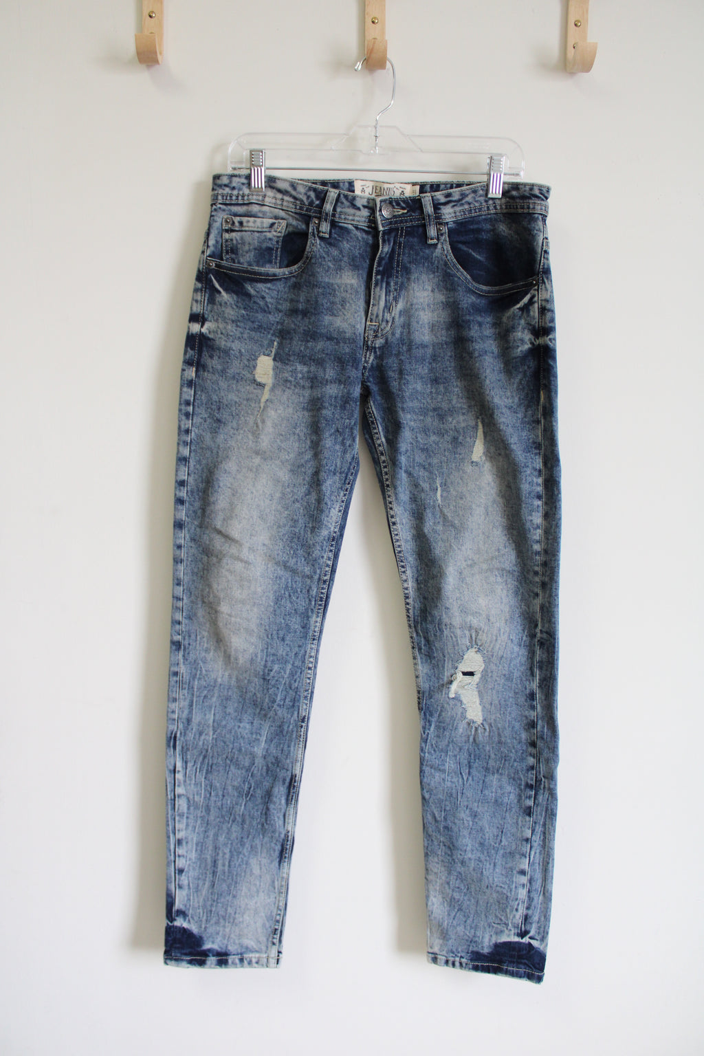 Jeanius Academiks Distressed Skinny Jeans | 30X32