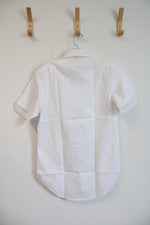 NEW Etienne Aigner White Button Down Shirt | 15