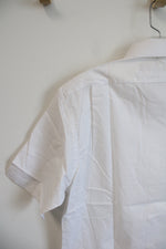 NEW Etienne Aigner White Button Down Shirt | 15