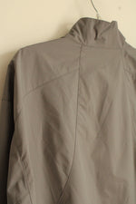 Port Authority Gray Zipper Front Lightweight Windbreaker Jacket | 4XL