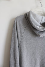 The Warmy Gray Fleece Lined Hoodie | M