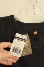 NEW Carhartt Black Crew Neck Heavyweight Pullover Sweatshirt | XL