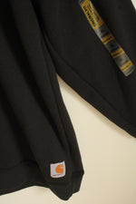 NEW Carhartt Black Crew Neck Heavyweight Pullover Sweatshirt | XL