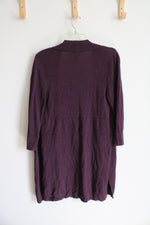 Chico's Purple Lightweight Cardigan | 0 (S)
