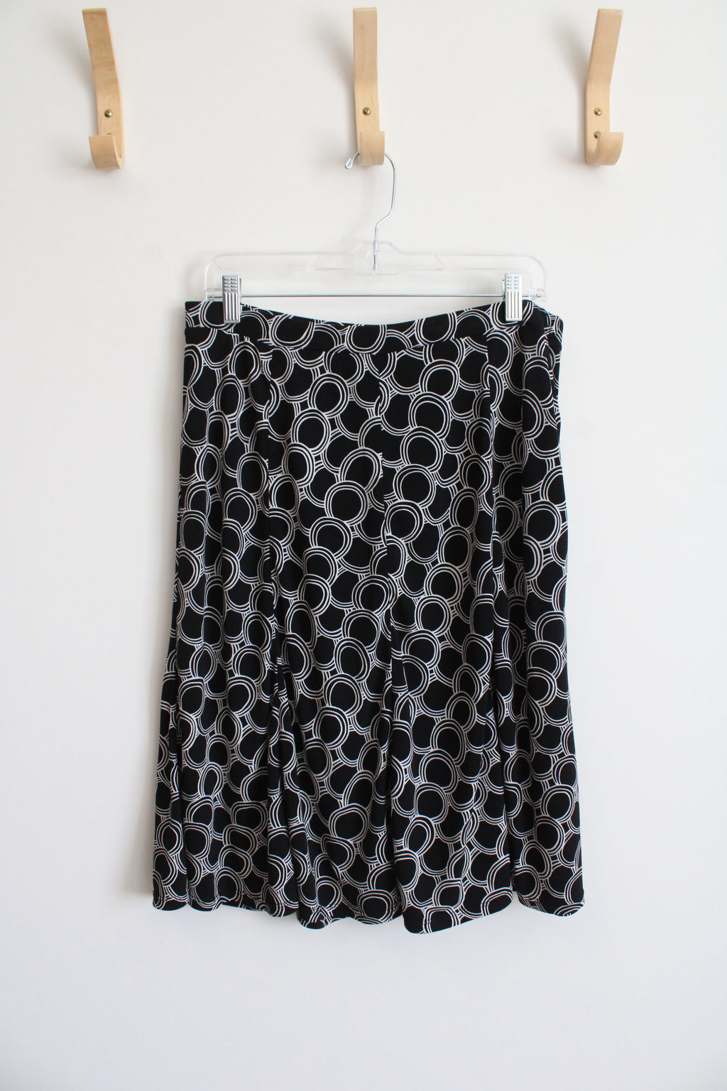 George Stretch Black and White Patterned Skirt | 12/14