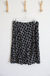 George Stretch Black and White Patterned Skirt | 12/14