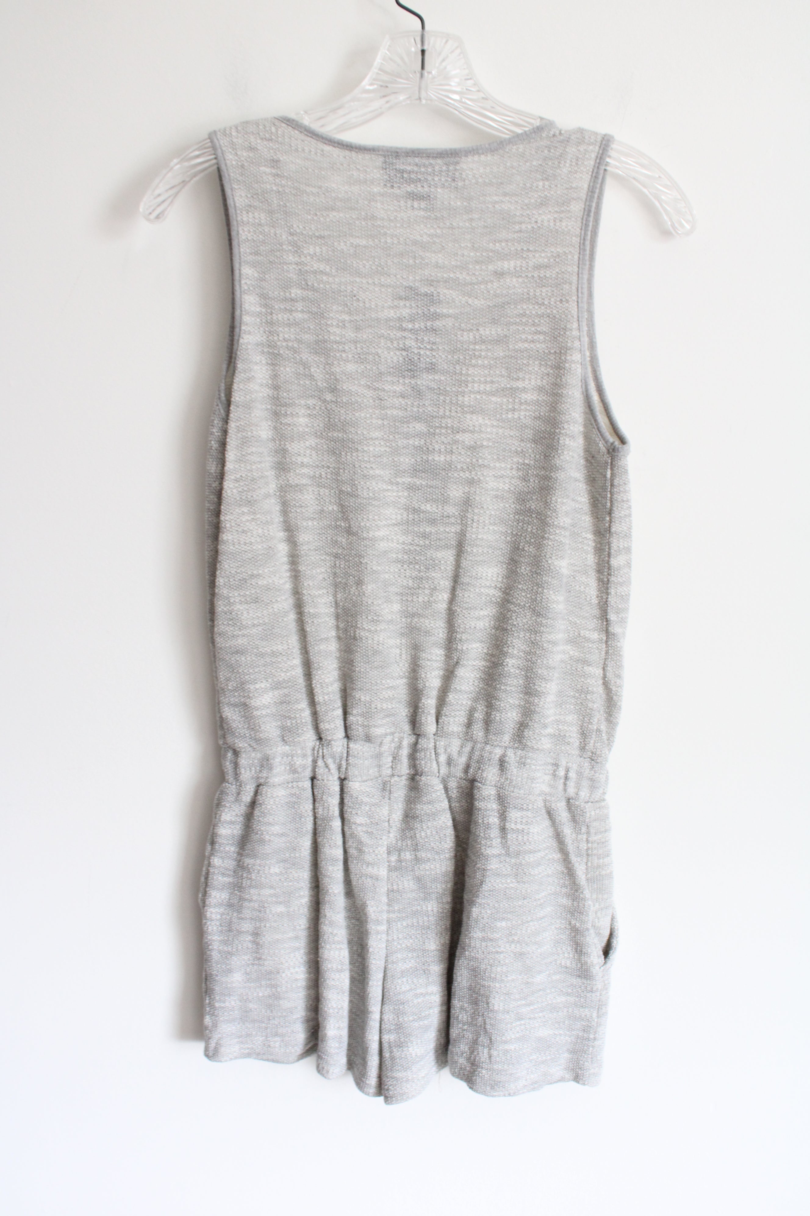 NEW Attention Gray Romper | XS